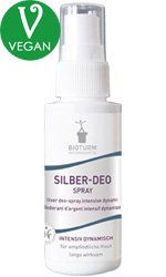 Naturkosmetik Silber-Deo Spray INTENSIV dynamisch Nr.87